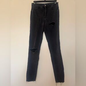 Hollister Black Women's Ultra High Rise Jean Leggings